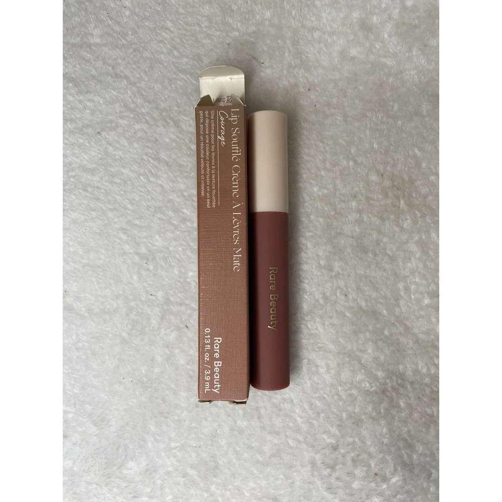 Rare Beauty Lip Souffle Matte Lip Cream Courage 0.13oz 3.9mL NIB